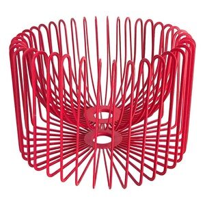 1990's Scandinavian Modern Red Fruit/Centerpiece Bowl Designed Ehlén Johansson